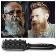 Beard straightener